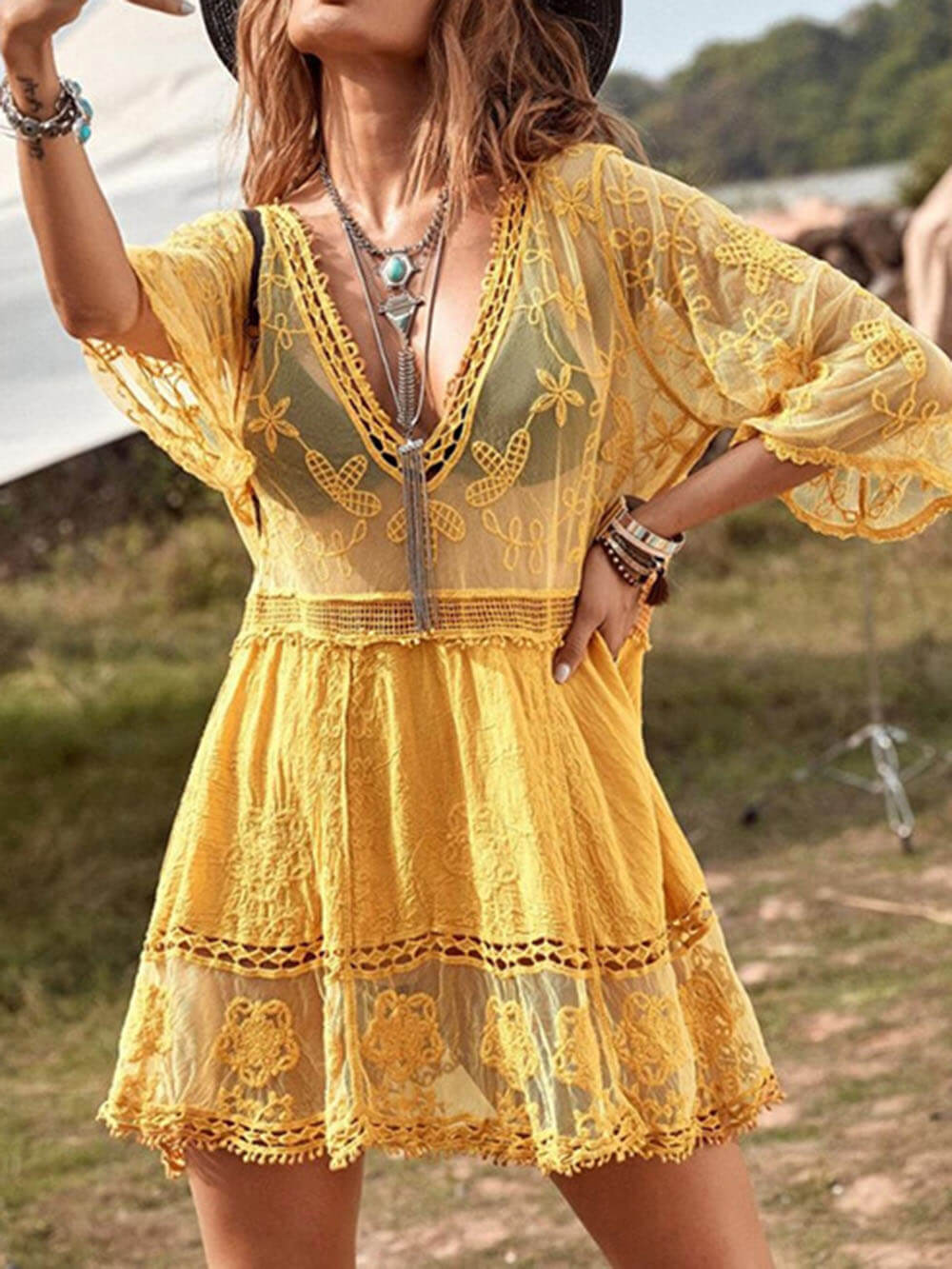 Gracefully Styled Dress for Any Occasion