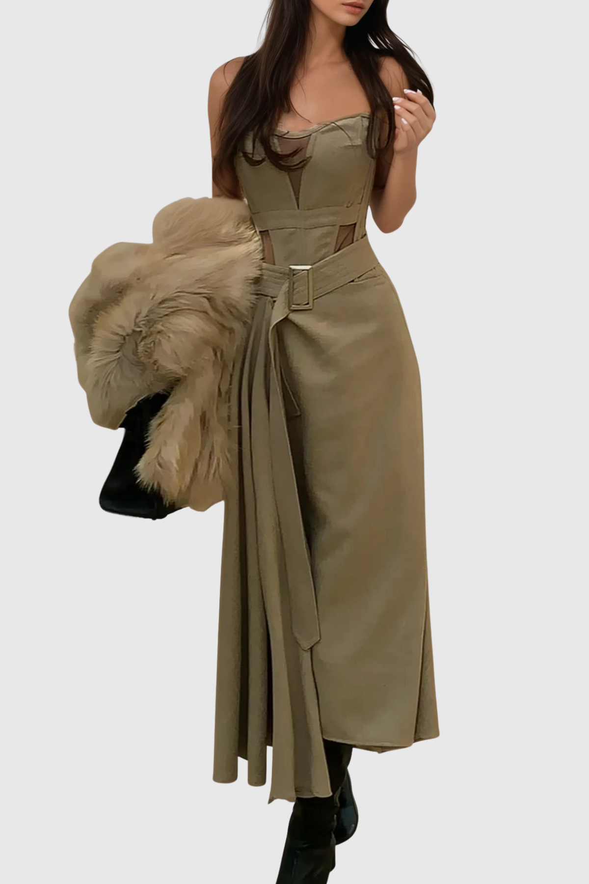 A Vintage Style Dress with Delicate Timeless Details