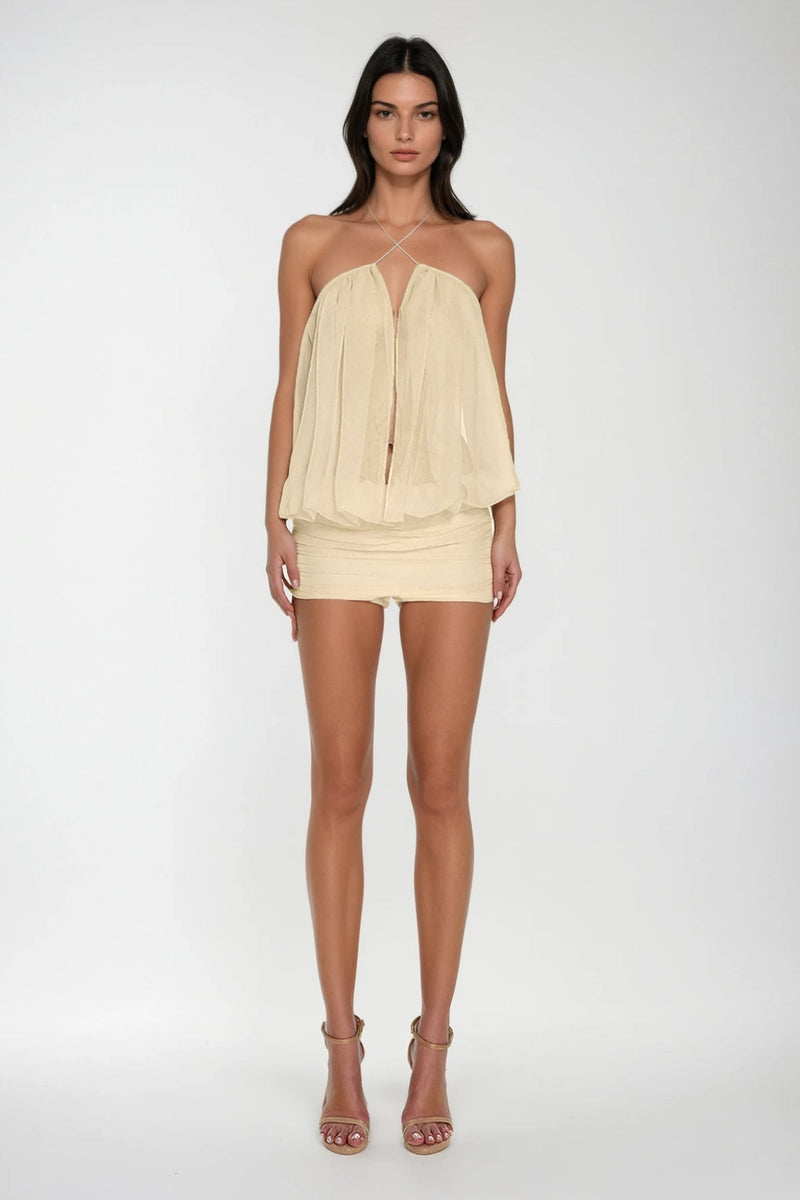 A Vintage Style Dress with Delicate Timeless Details