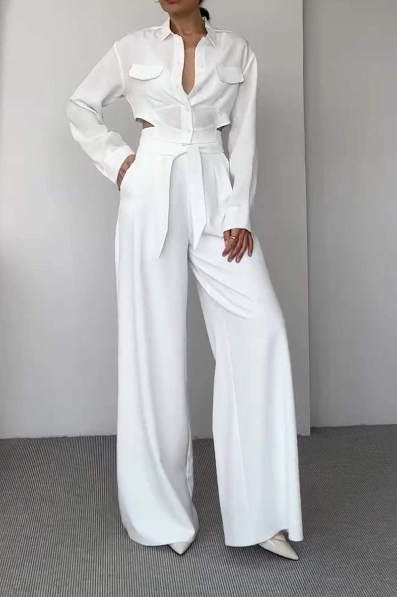 A Vintage Style Trousers with Delicate Timeless Details