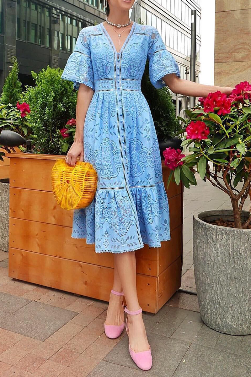 Elegantly Styled Dress for Everyday Wear