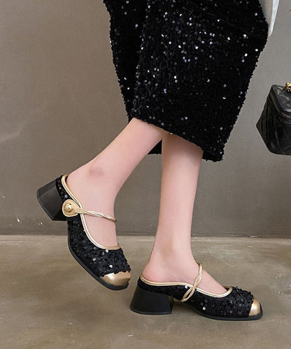 A Vintage Style Sandals with Delicate Timeless Details
