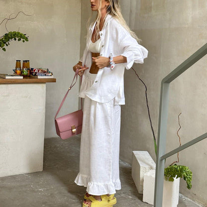 Well Tailored Trousers with a Graceful Silhouette