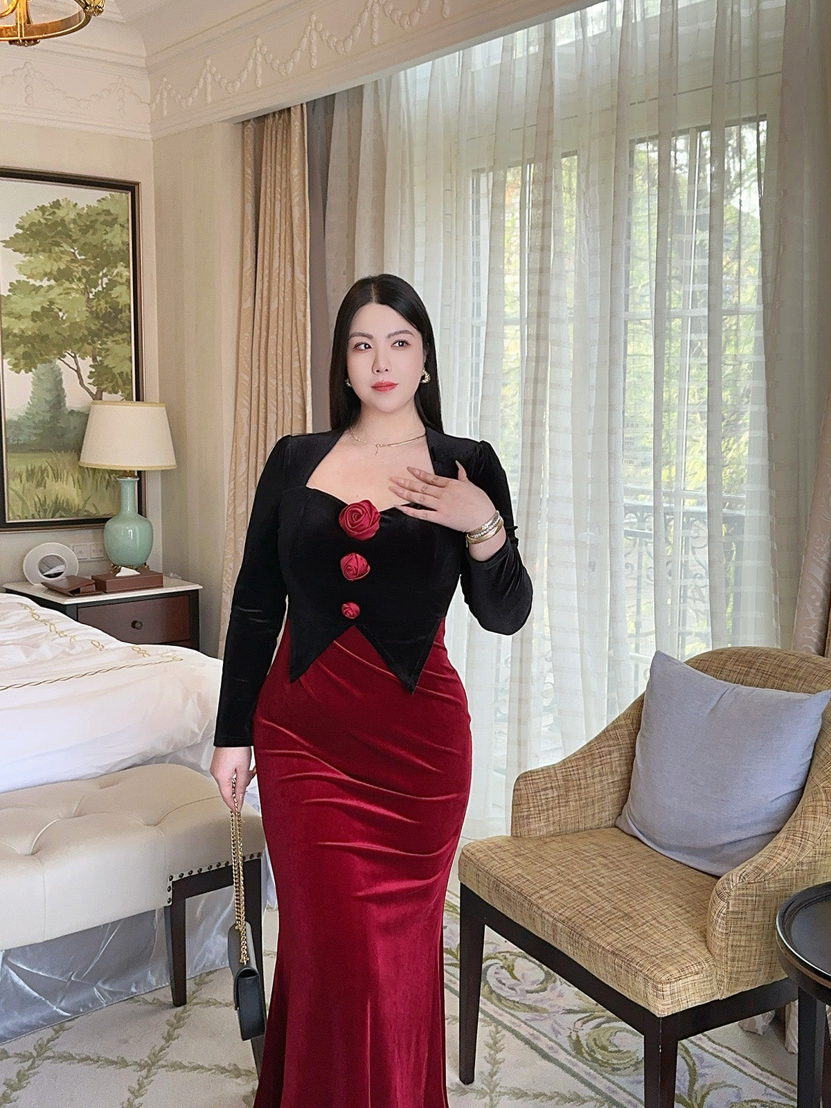 Elegantly Styled Dress for Everyday Wear
