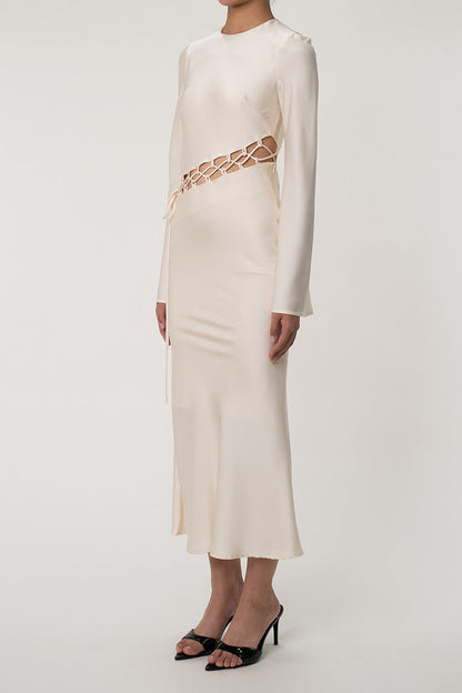 A Vintage Style Dress with Delicate Timeless Details