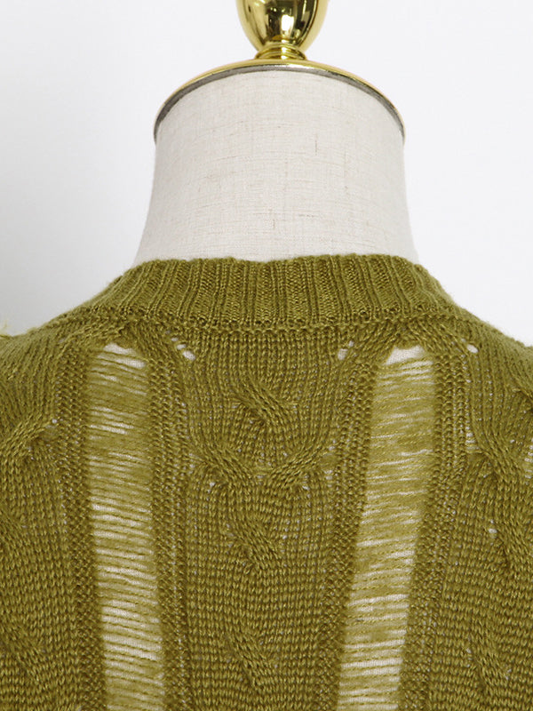 Vintage Inspired Sweater with a Contemporary Edge