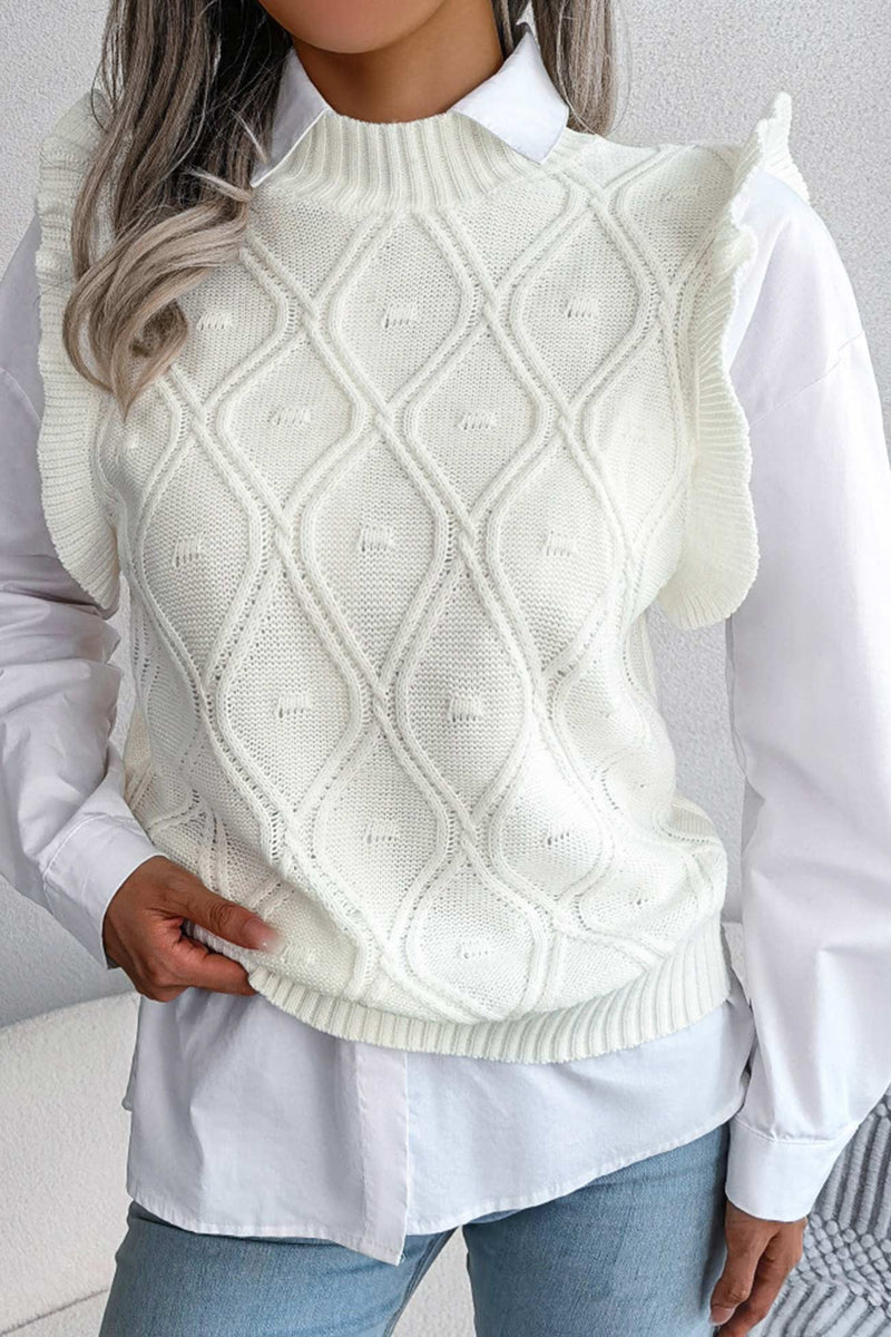 Vintage Inspired Sweater with a Contemporary Edge
