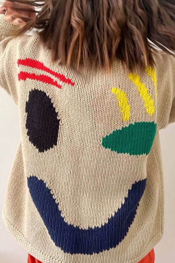 Classic Vintage Sweater with a Flattering Fit