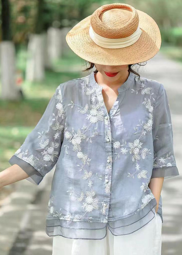 A Vintage Style Shirt with Delicate Timeless Details