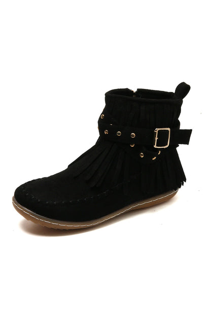 A Vintage Style Boots with Delicate Timeless Details