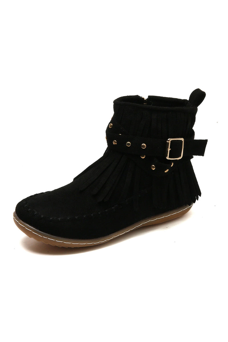 A Vintage Style Boots with Delicate Timeless Details