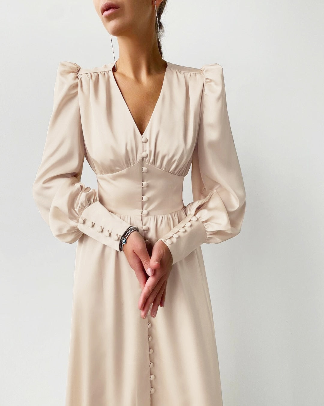 Elegantly Styled Dress for Everyday Wear