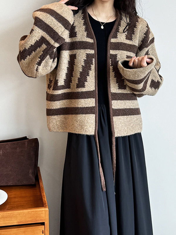 Vintage Inspired Cardigan with a Contemporary Edge