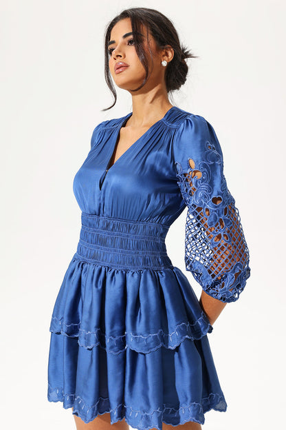 A Vintage Style Dress with Delicate Timeless Details