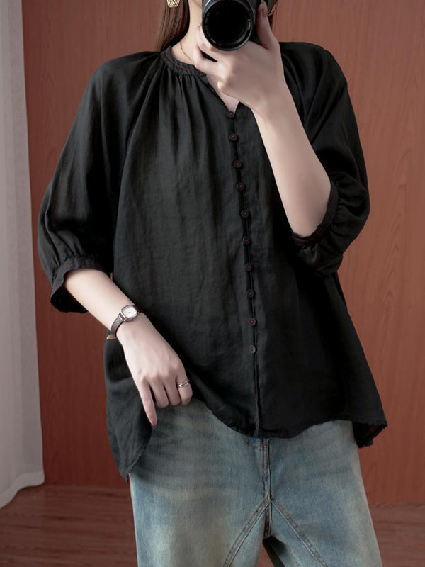 Beautifully Finished Blouse in a Timeless Design