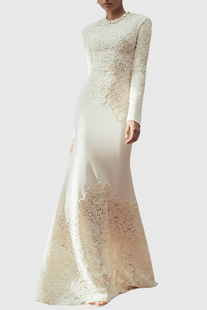 A Vintage Style Dress with Delicate Timeless Details