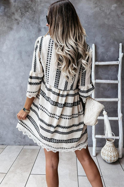 A Vintage Style Dress with Delicate Timeless Details