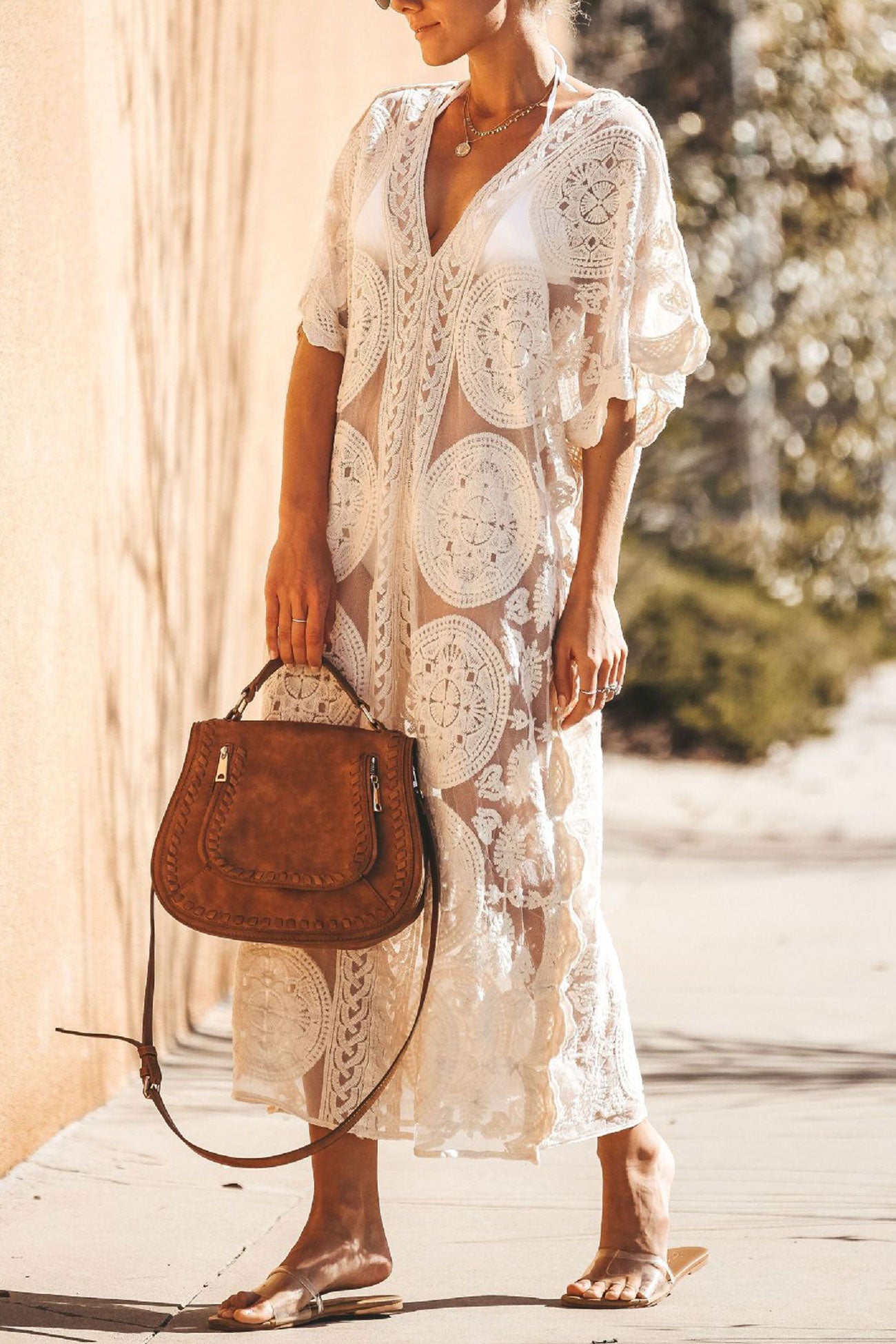 A Vintage Style Dress with Delicate Timeless Details