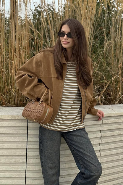 A Vintage Style Jacket with Delicate Timeless Details