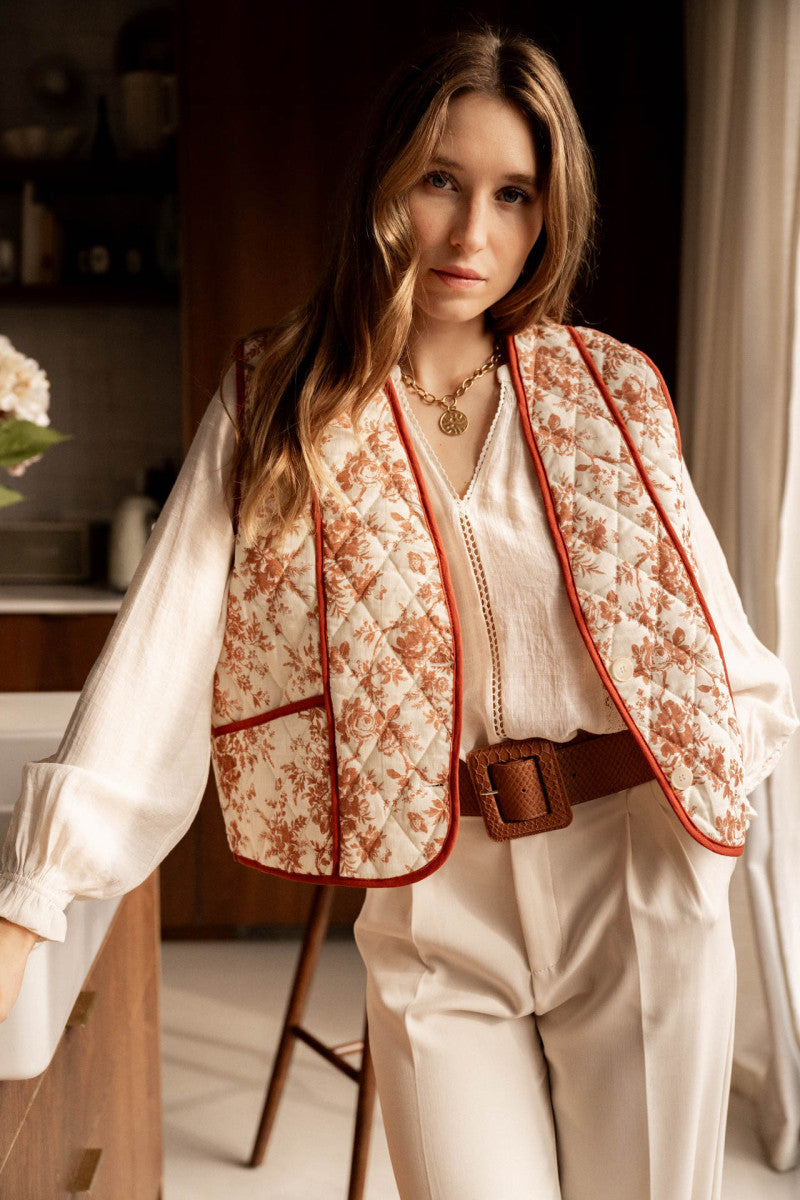 A Vintage Style Coat with Delicate Timeless Details