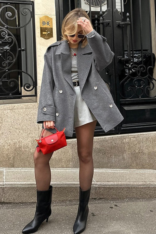 Sophisticated Coat with a Clean Classic Look
