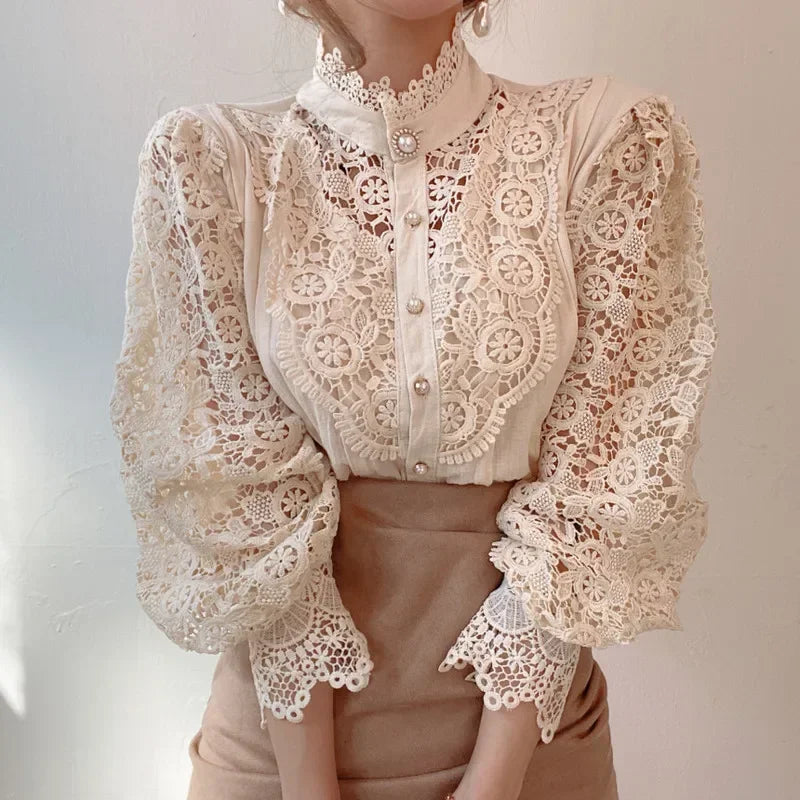 Beautifully Finished Blouse in a Timeless Design