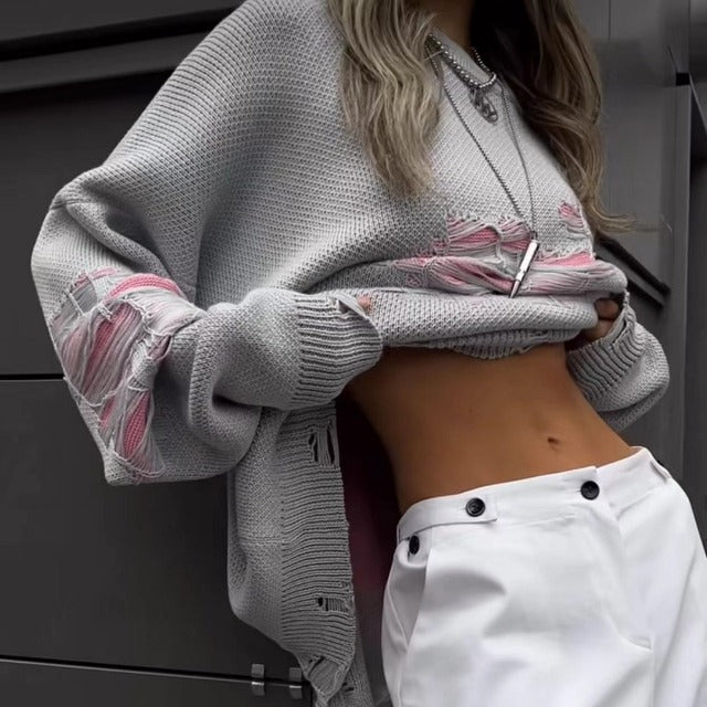 Vintage Inspired Sweater with a Contemporary Edge