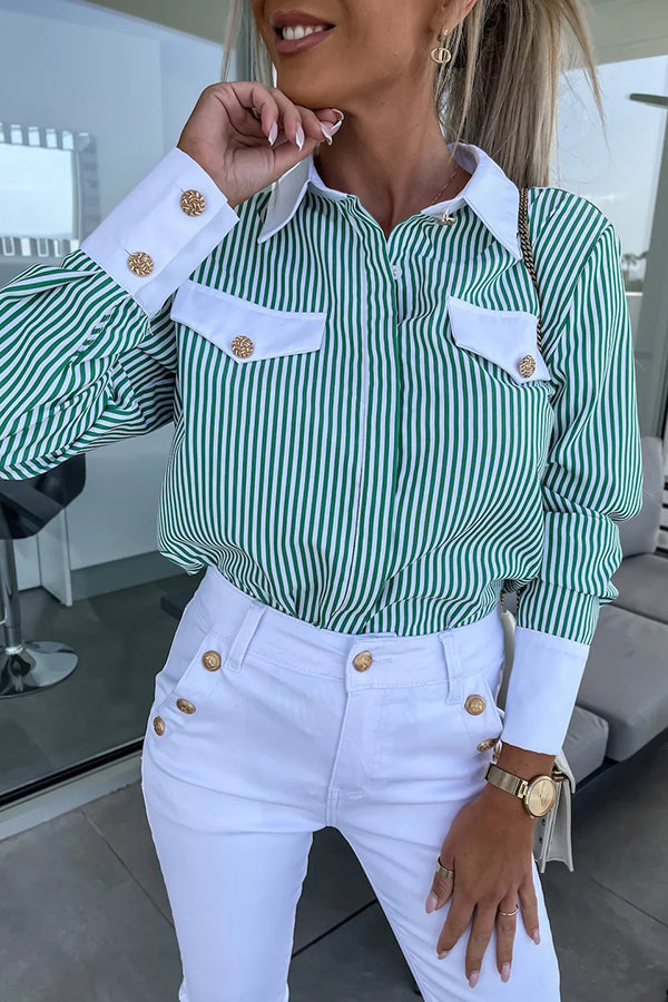 Well Tailored Blouse with a Graceful Silhouette