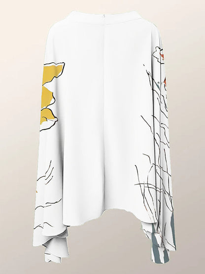 Well Tailored Blouse with a Graceful Silhouette