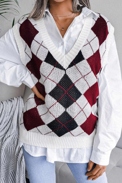Vintage Inspired Sweater with a Contemporary Edge