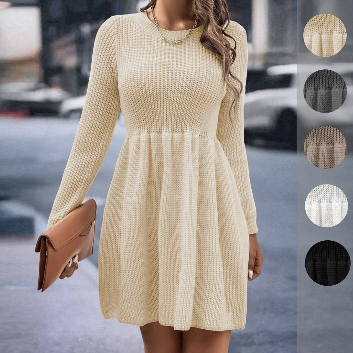 A Vintage Style Sweater with Delicate Timeless Details