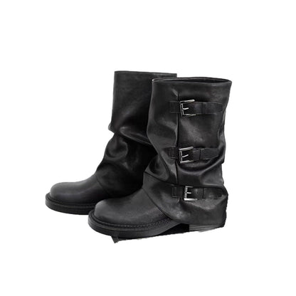 A Vintage Style Boots with Delicate Timeless Details