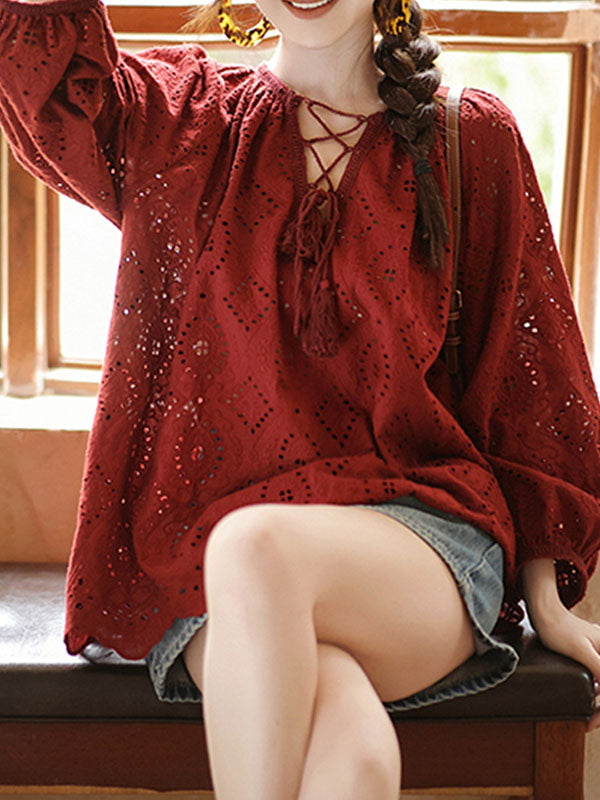Beautifully Finished Blouse in a Timeless Design