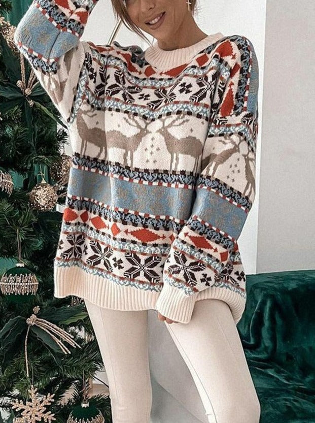 A Vintage Style Sweater with Delicate Timeless Details