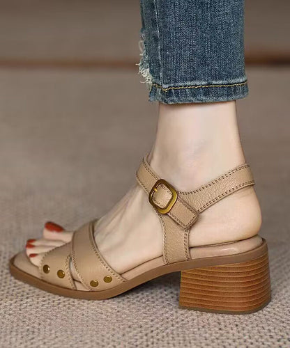 Beautifully Finished Sandals in a Timeless Design