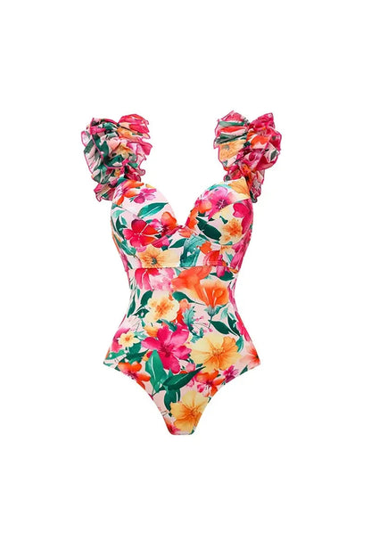 A Vintage Style Swimsuit with Delicate Timeless Details