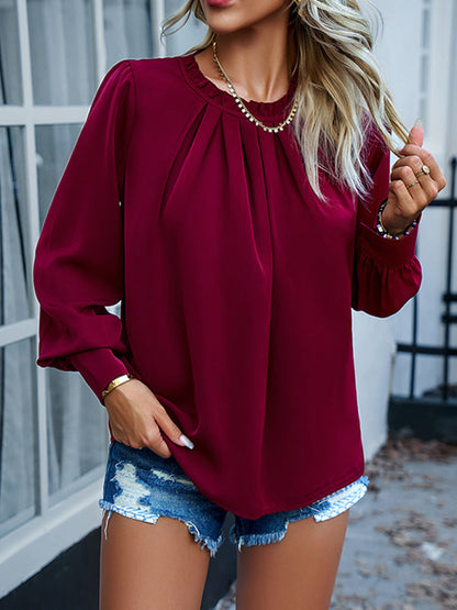 A Vintage Style Blouse with Delicate Timeless Details