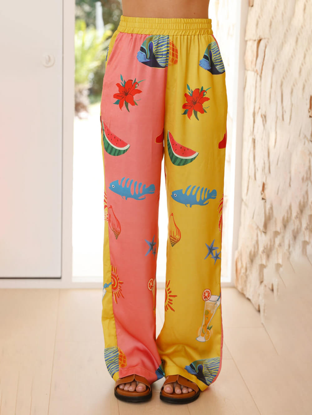 A Vintage Style Pants with Delicate Timeless Details