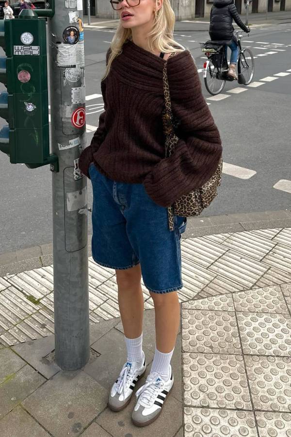 A Vintage Style Sweater with Delicate Timeless Details