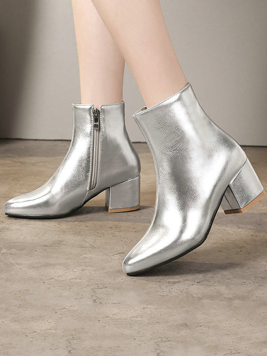 A Vintage Style Boots with Delicate Timeless Details