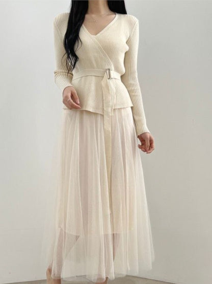 A Vintage Style Sweater with Delicate Timeless Details