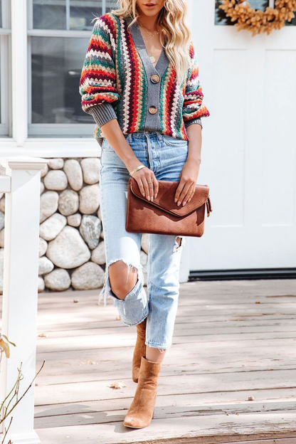 Vintage Inspired Cardigan with a Contemporary Edge