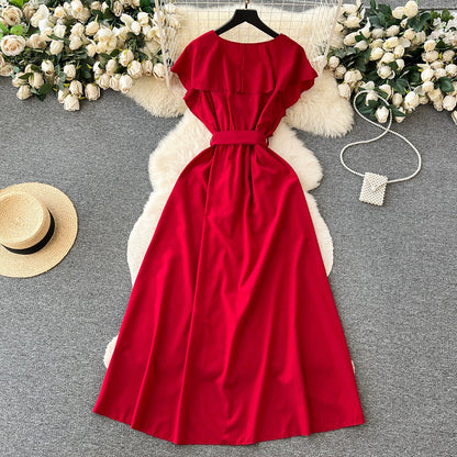 A Vintage Style Dress with Delicate Timeless Details