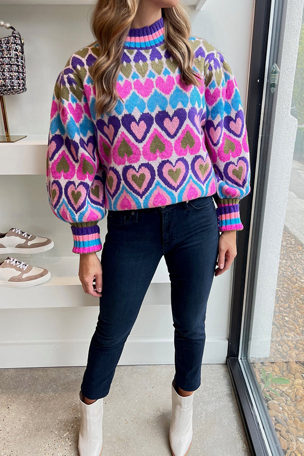 A Vintage Style Sweater with Delicate Timeless Details