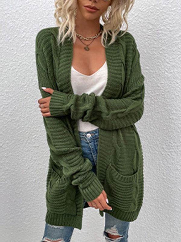 Well Tailored Cardigan with a Graceful Silhouette