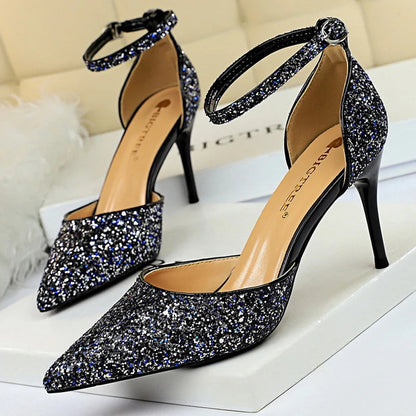A Vintage Style Heels with Delicate Timeless Details