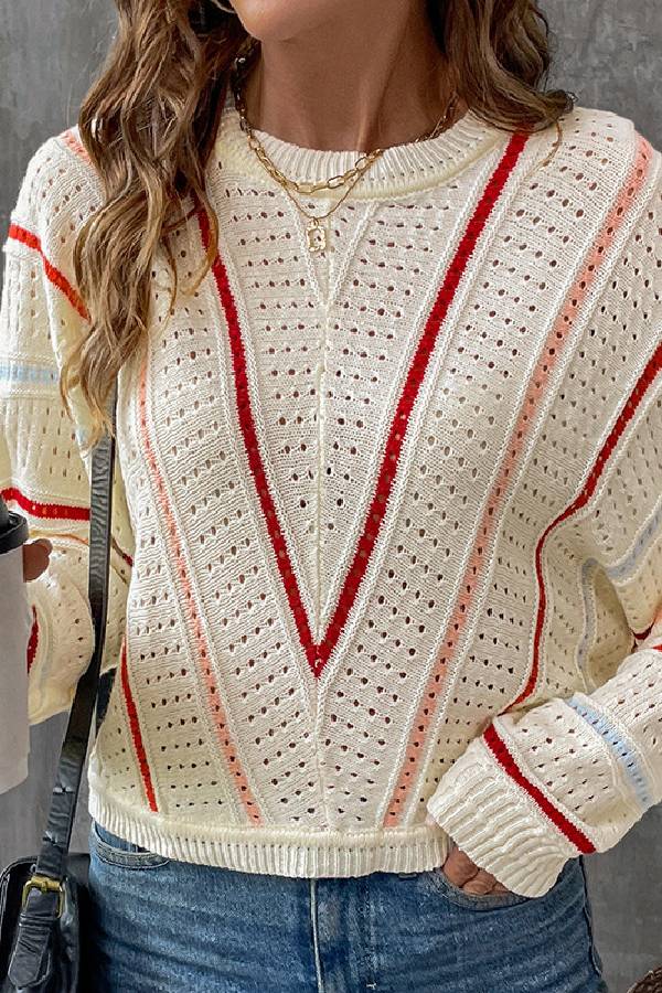 Beautifully Finished Sweater in a Timeless Design