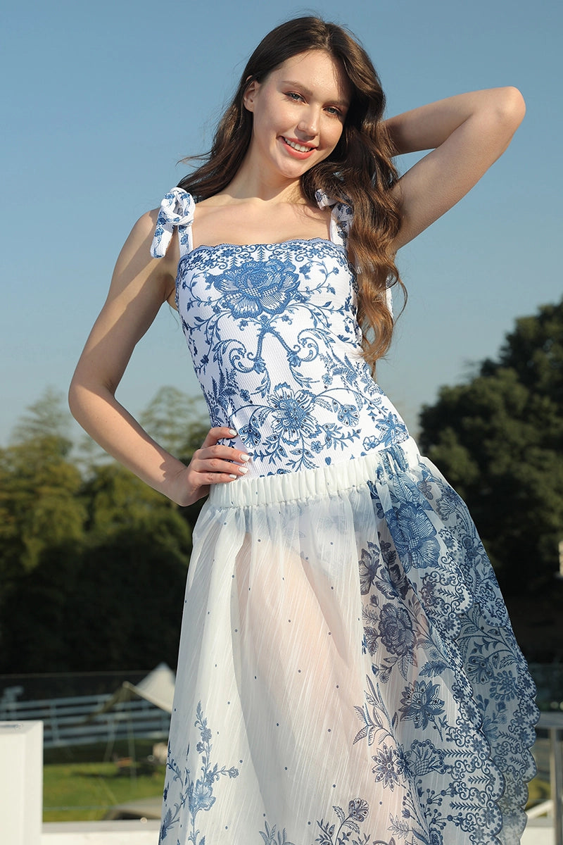 Beautifully Finished Swimsuit in a Timeless Design