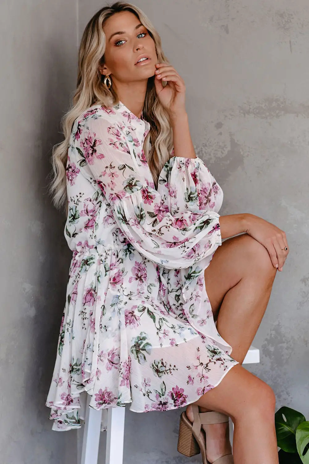A Vintage Style Dress with Delicate Timeless Details