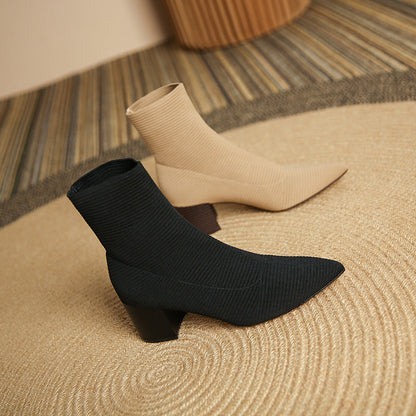 Well Tailored Boots with a Graceful Silhouette